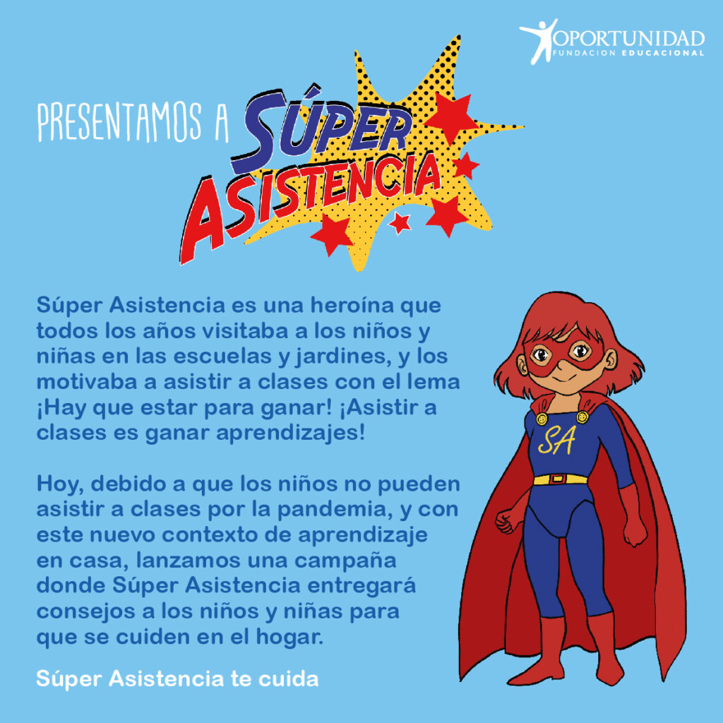 Campaña Súper Asistencia Tecuida Fundación Oportunidad